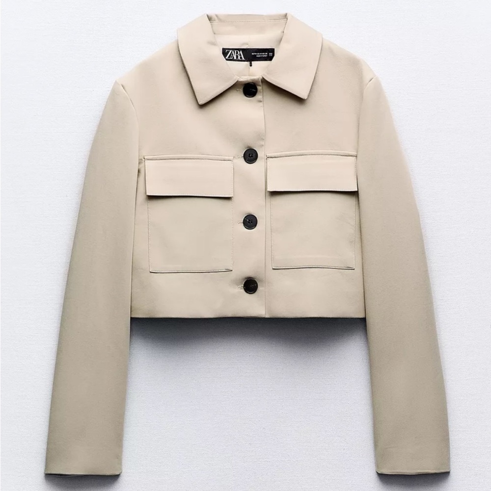 Zara Cropped Jacket